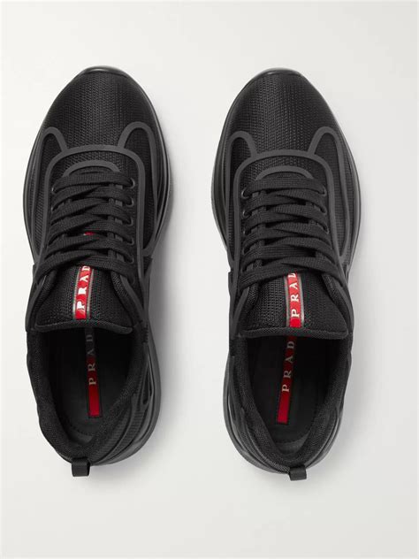 prada american cup|Prada America's Cup low top black mesh.